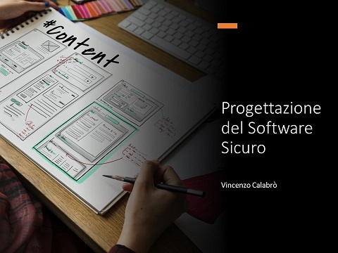 Vincenzo Calabro' | Progettazione del Software Sicuro