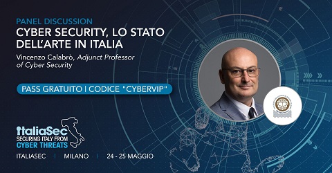 Vincenzo Calabro' | Cyber Security, lo Stato dell’Arte in Italia