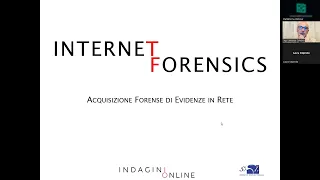 Vincenzo Calabro' | Acquisizione evidenze digitali presenti sul web